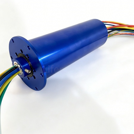 法兰连接液电组合滑环